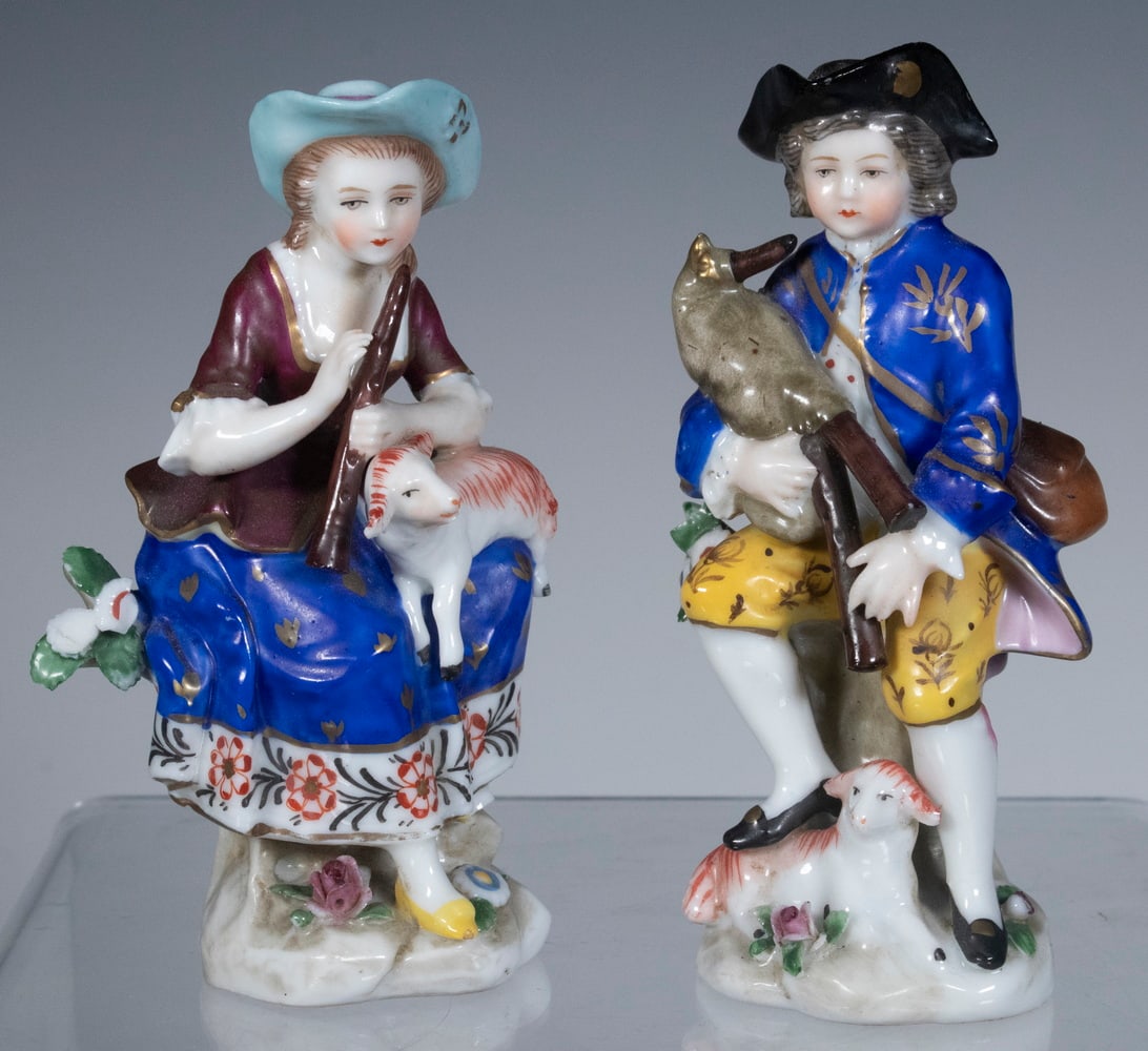 PR GERMAN PORCELAIN FIGURINES (1 of 5)