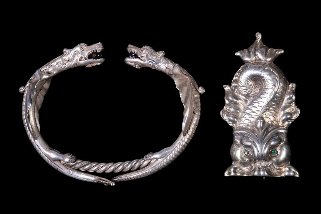 (2) STERLING SILVER FIGURAL JEWELRY (1 of 2)