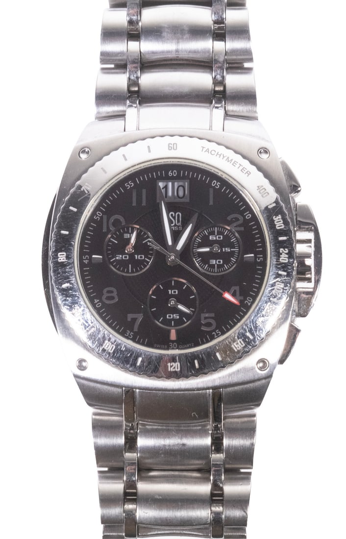 ESQ by MOVADO STAINLESS STEEL CHRONOGRAPH WRISTWATCH (1 of 1)