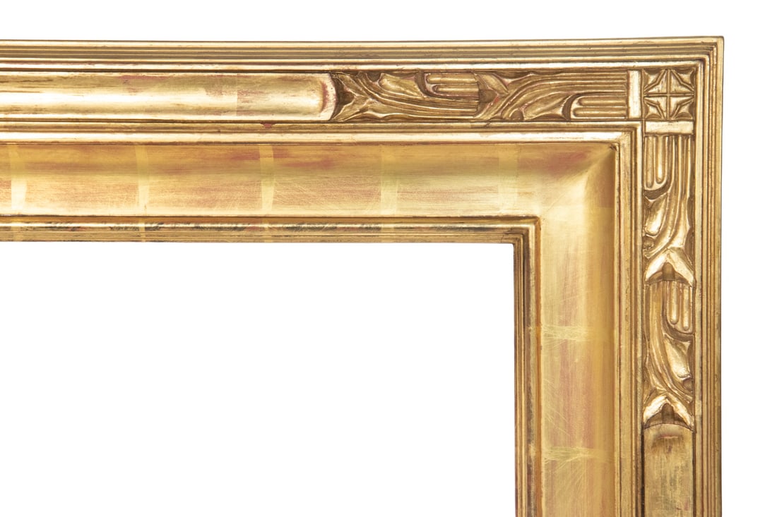 (2) LARGE HIGH QUALITY GILT EMPTY PICTURE FRAMES - 2