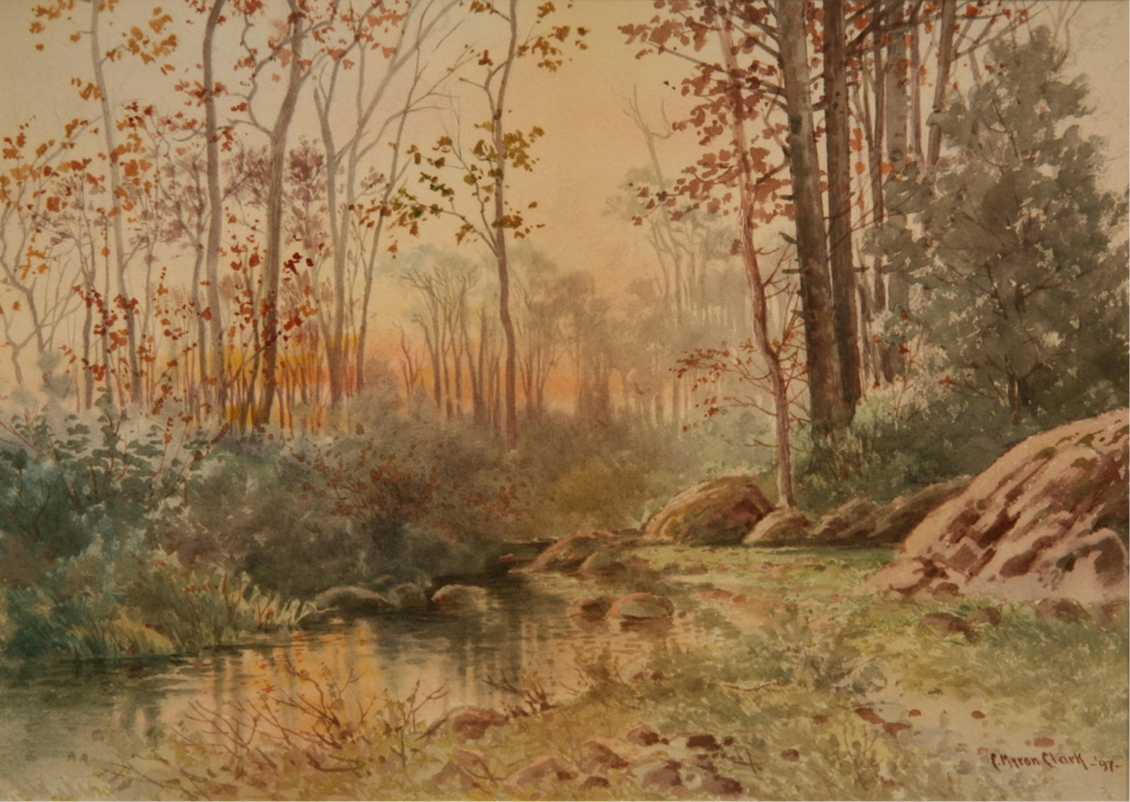 C. MYRON CLARK (MA, 1858-1925) - 2
