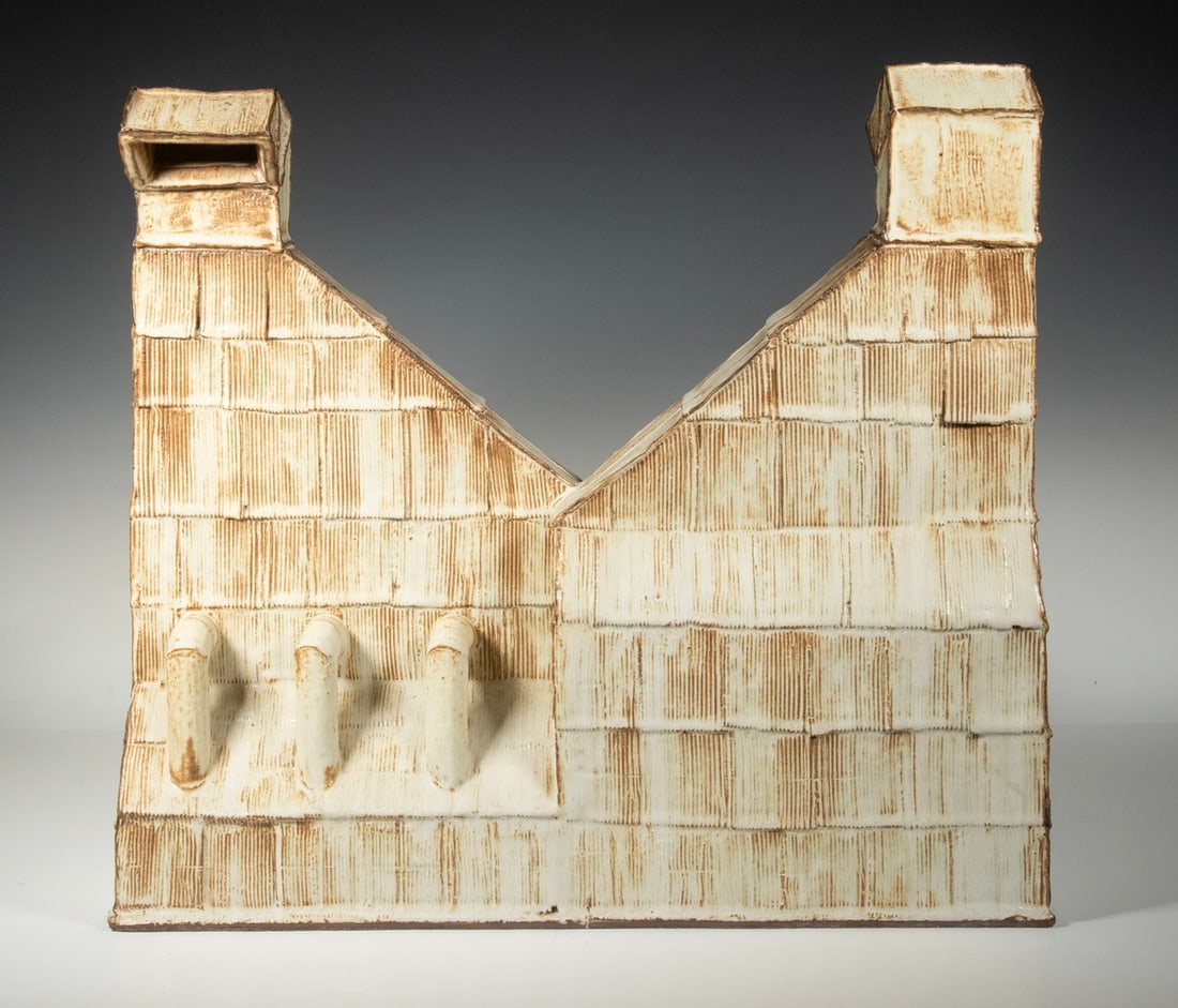 JONATHAN WHITE (S. PORTLAND, ME) ART POTTERY - 2