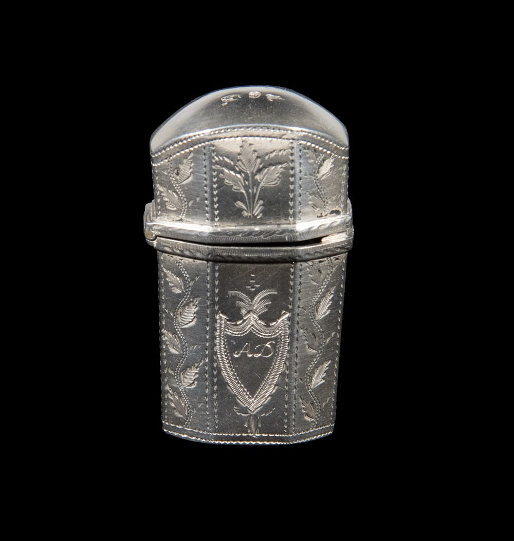 SAMUEL PEMBERTON GEORGE III STERLING ETUI CASE (1 of 3)