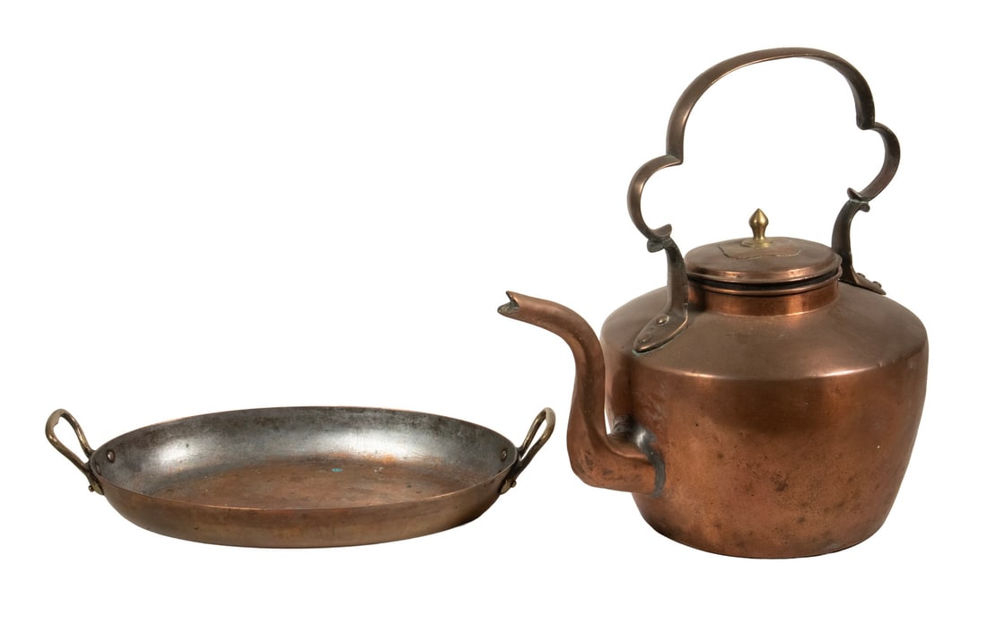 COPPER KETTLE & AU GRATIN PAN (1 of 2)