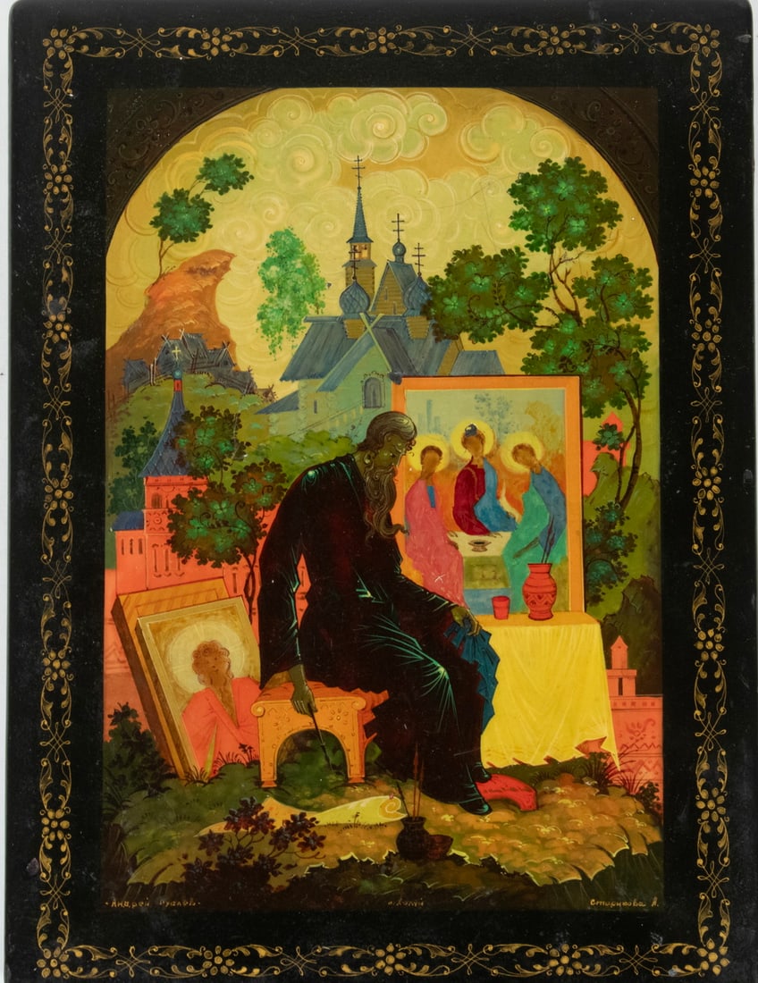 CIRCA 1980'S RUSSIAN LACQUER BOXES - 2