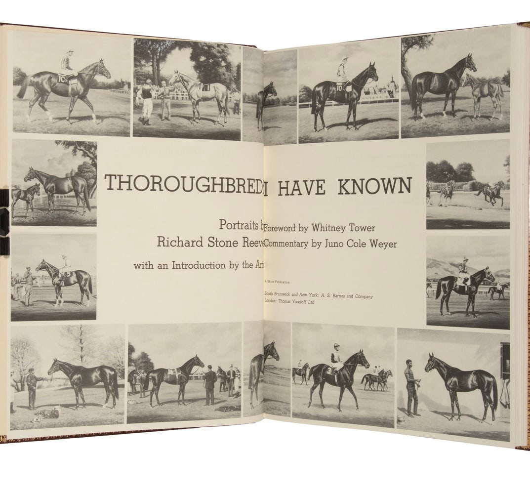 RARE CASED BOOK ON HORSE RACING (1 of 3)