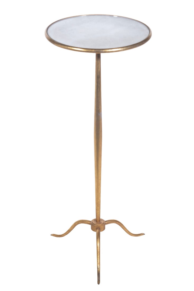 CUSTOM MIRROR TOP ROUND STAND (1 of 4)