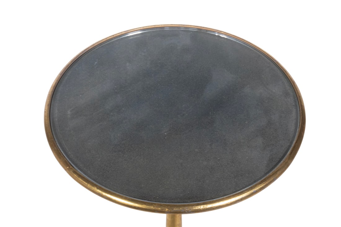 CUSTOM MIRROR TOP ROUND STAND - 2