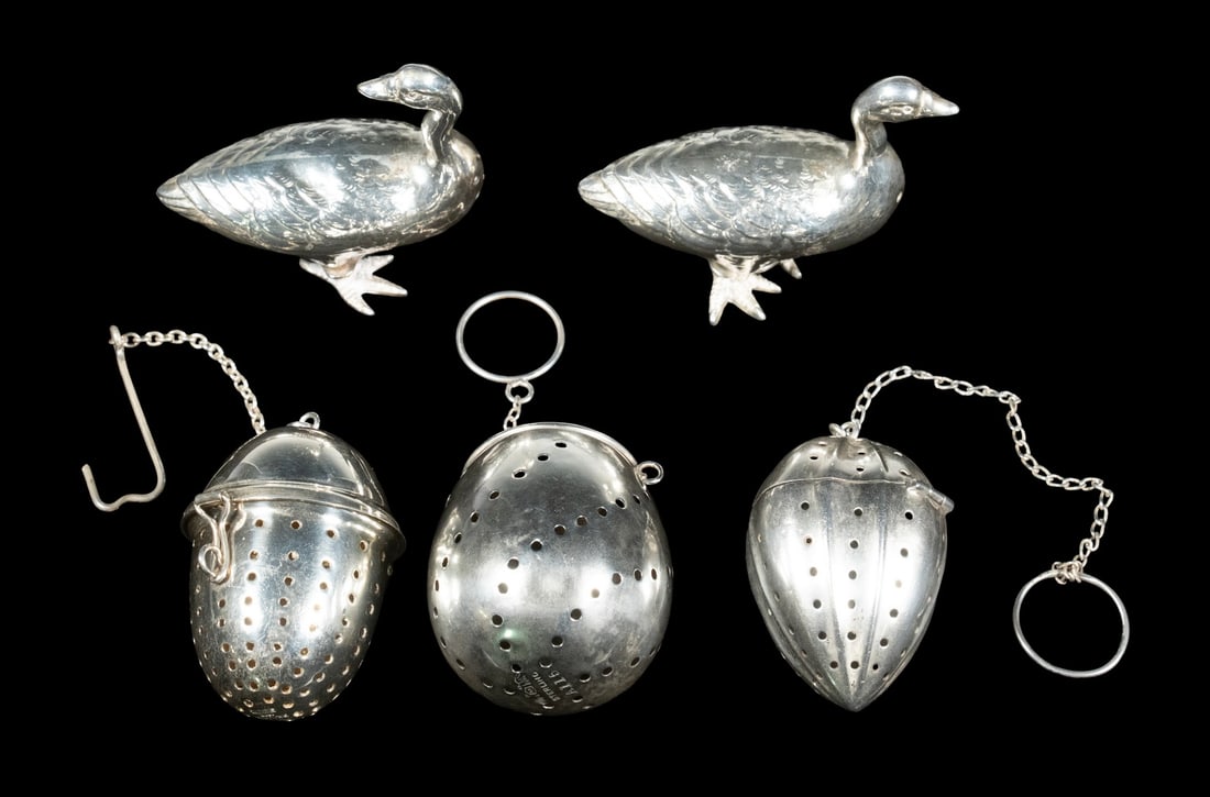 (5 PCS) STERLING SILVER TABLE ACCESSORIES (1 of 2)