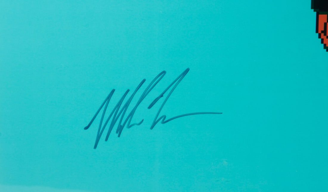 MIKE TYSON SIGNED PRINT - 3