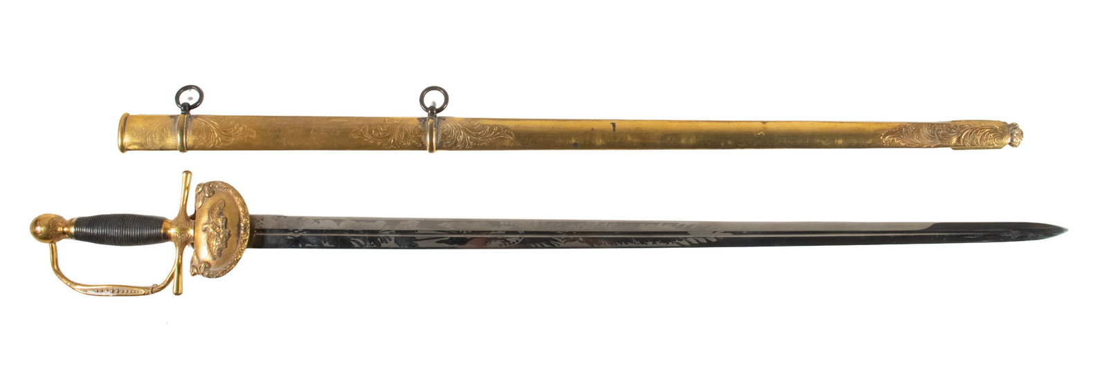 PRESENTATION SWORD BRIG GEN SYLVESTER CHURCHILL, USA INSPECTOR GEN MEXICAN WAR (1 of 11)