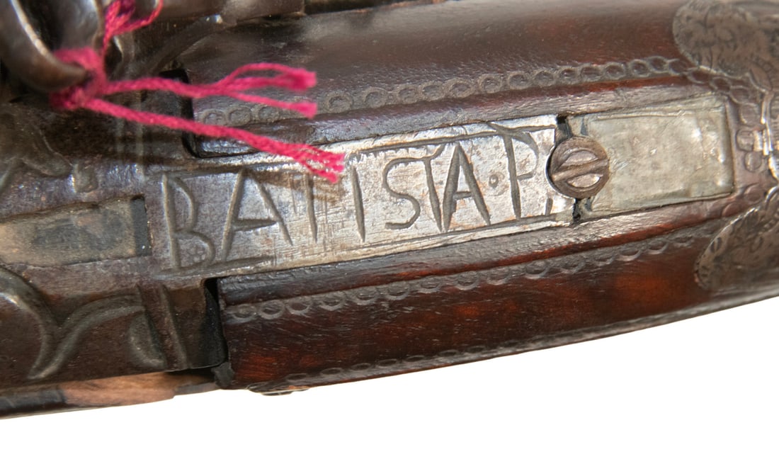 ENGRAVED FLINTLOCK LONG GUN - 7