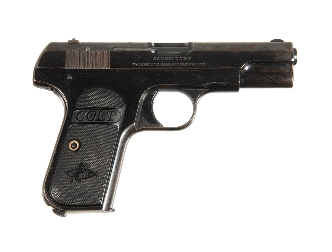 COLT MODEL 1903 POCKET HAMMERLESS PISTOL, .32 ACP (1 of 4)