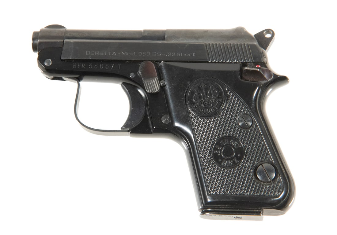 BERETTA MINX POCKET PISTOL, .22 SHORT (1 of 4)