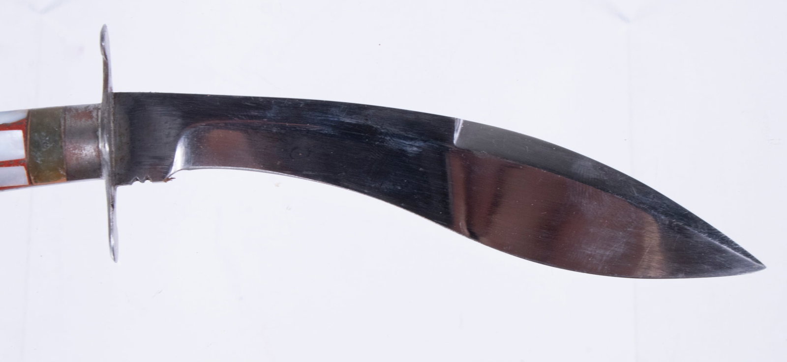 INDO-PERSIAN PESH KABZ DAGGER WITH INLAID HANDLE - 2