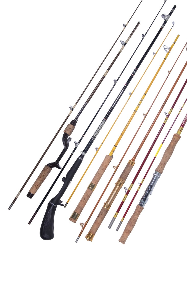 (5) LAKE & STREAM CASTING RODS (1 of 2)