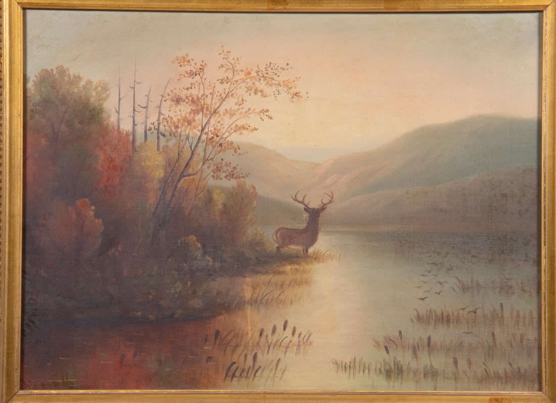 NAIVE LANDSCAPE PAINTING - 2