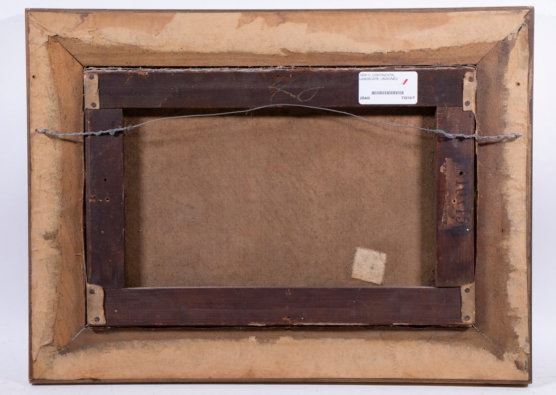 19TH C. CONTINENTAL LANDSCAPE, UNSIGNED - 4