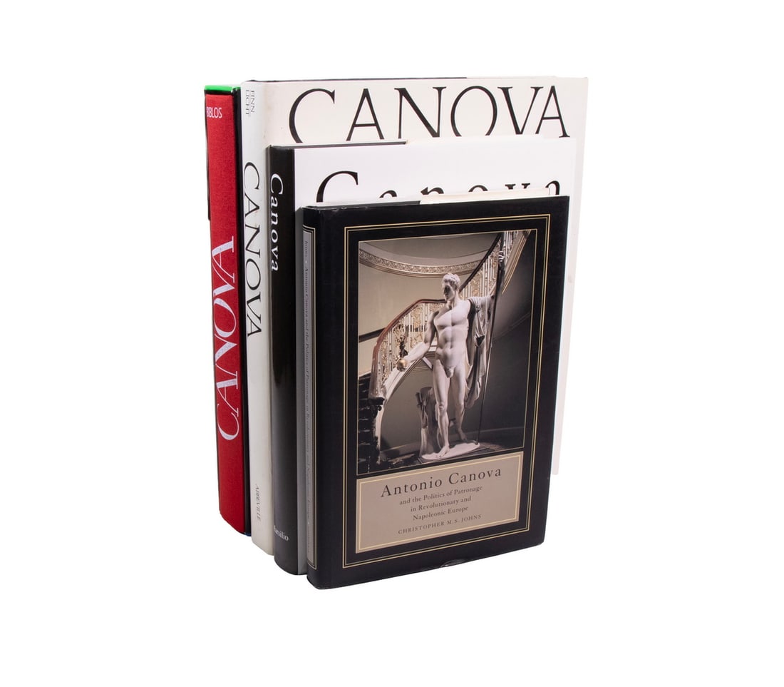 (4) BOOKS ON THE ARTIST ANTONIO CANOVA (1757-1822) (1 of 1)