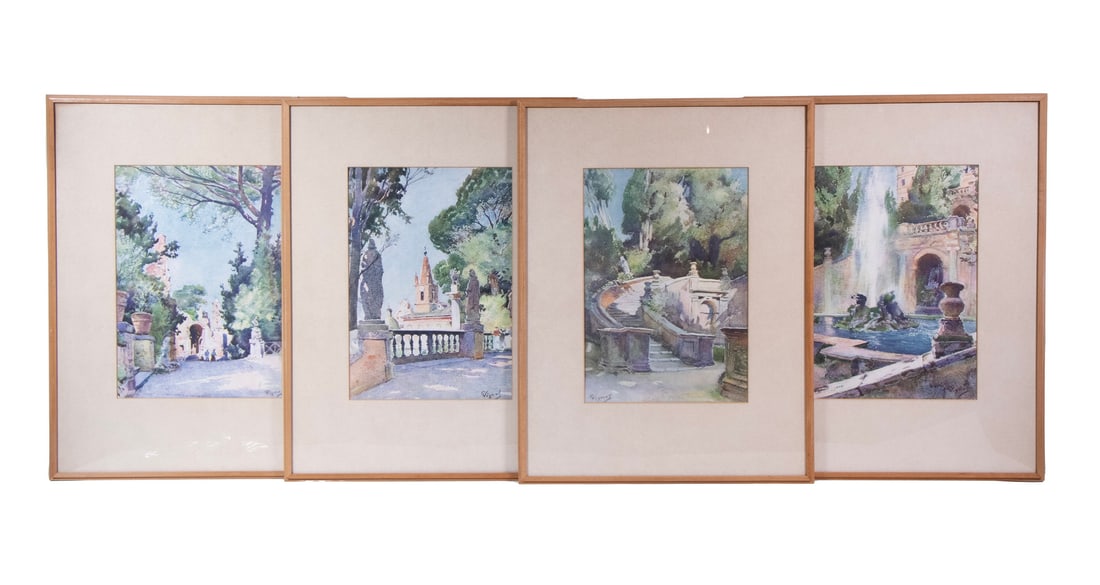 (9) FRAMED PRINTS AFTER PIERRE VIGNAL (FRANCE, 1855-1925) (1 of 2)