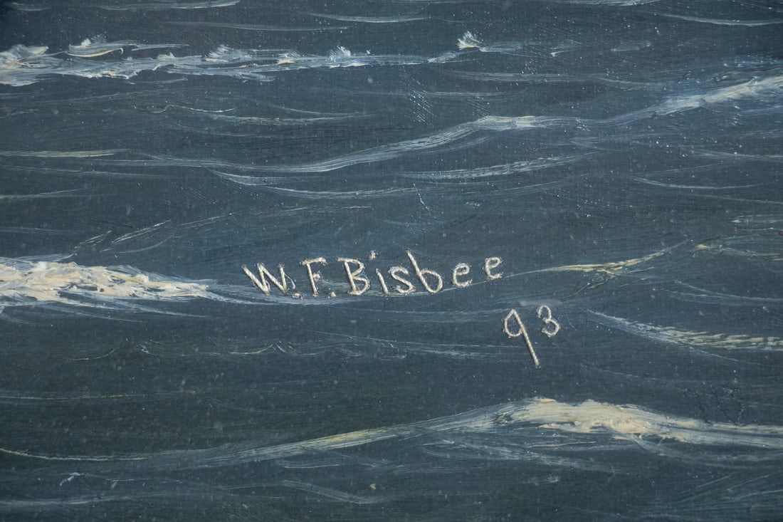 W. FRANK BISBEE (ACTIVE 1850-1915, CAMDEN, MAINE) (1 of 5)