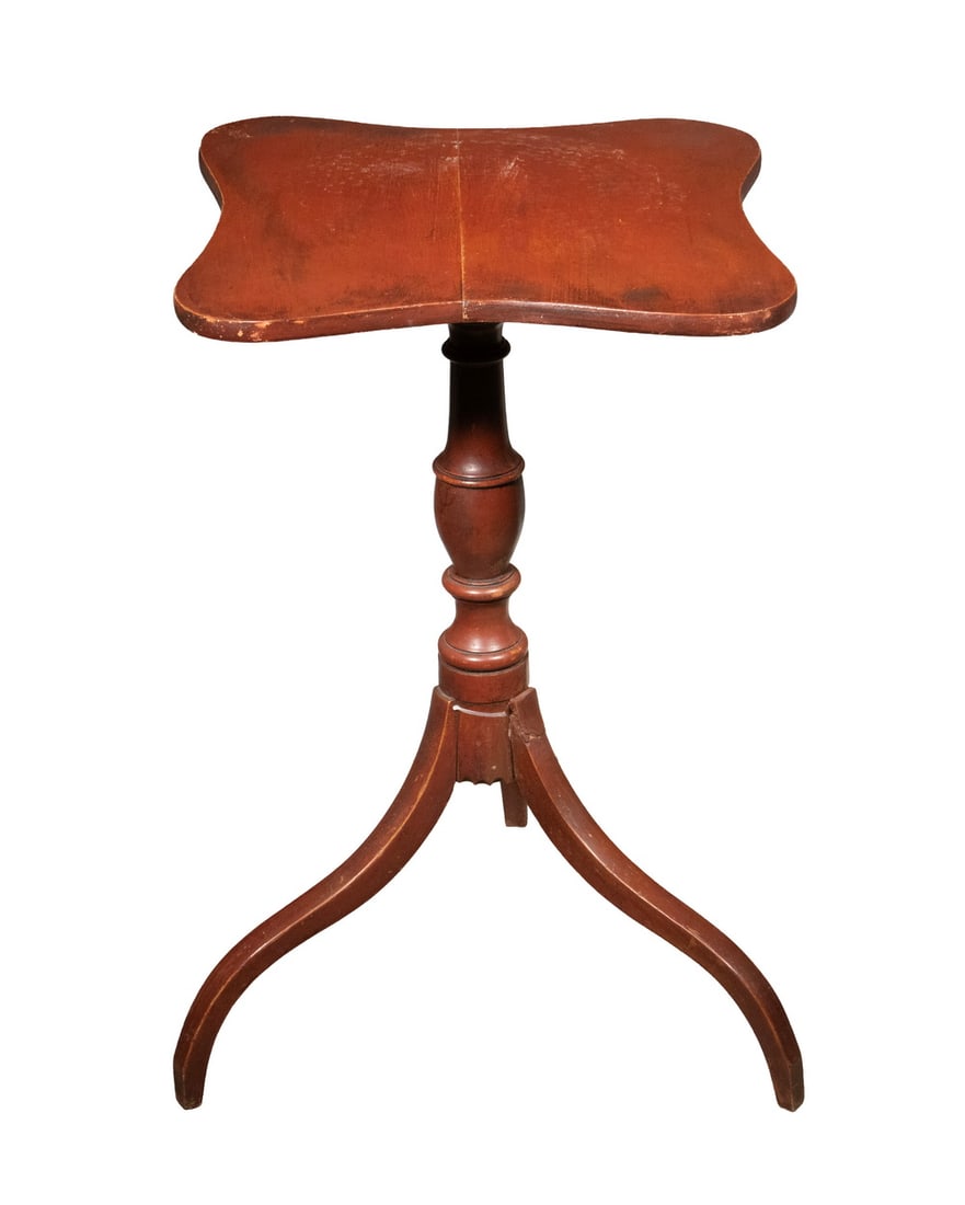 COUNTRY HEPPLEWHITE CANDLESTAND (1 of 2)