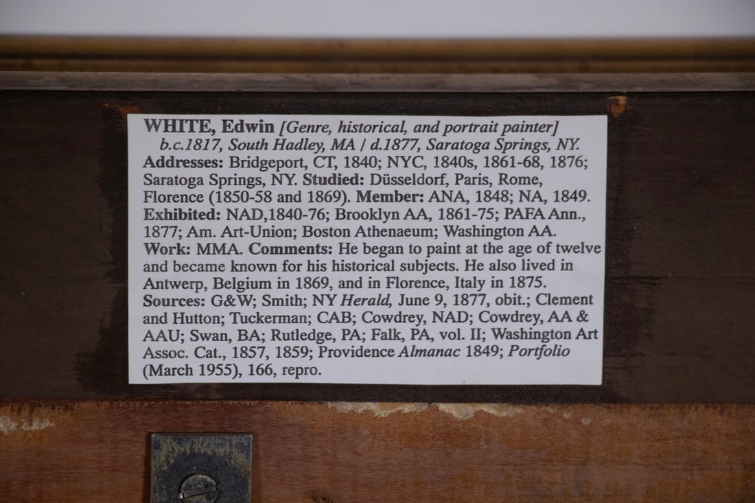EDWIN D. WHITE (NY/MS, 1817-1877) - 9