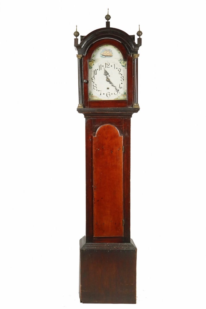 AMERICAN TALL CASE CLOCK (1 of 6)
