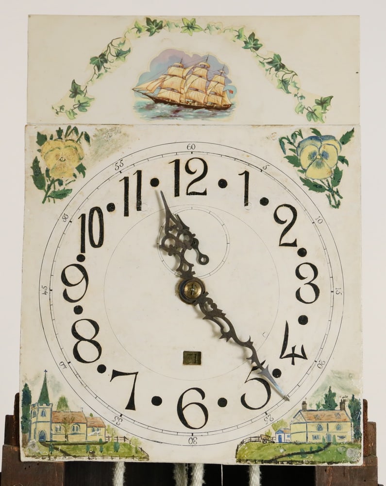AMERICAN TALL CASE CLOCK - 2
