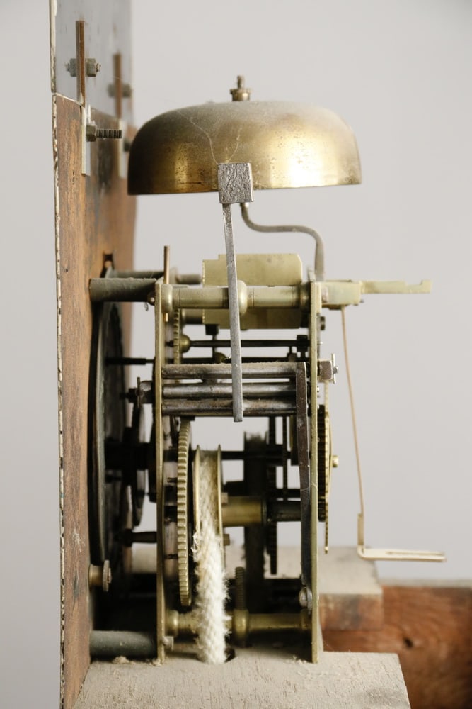 AMERICAN TALL CASE CLOCK - 3