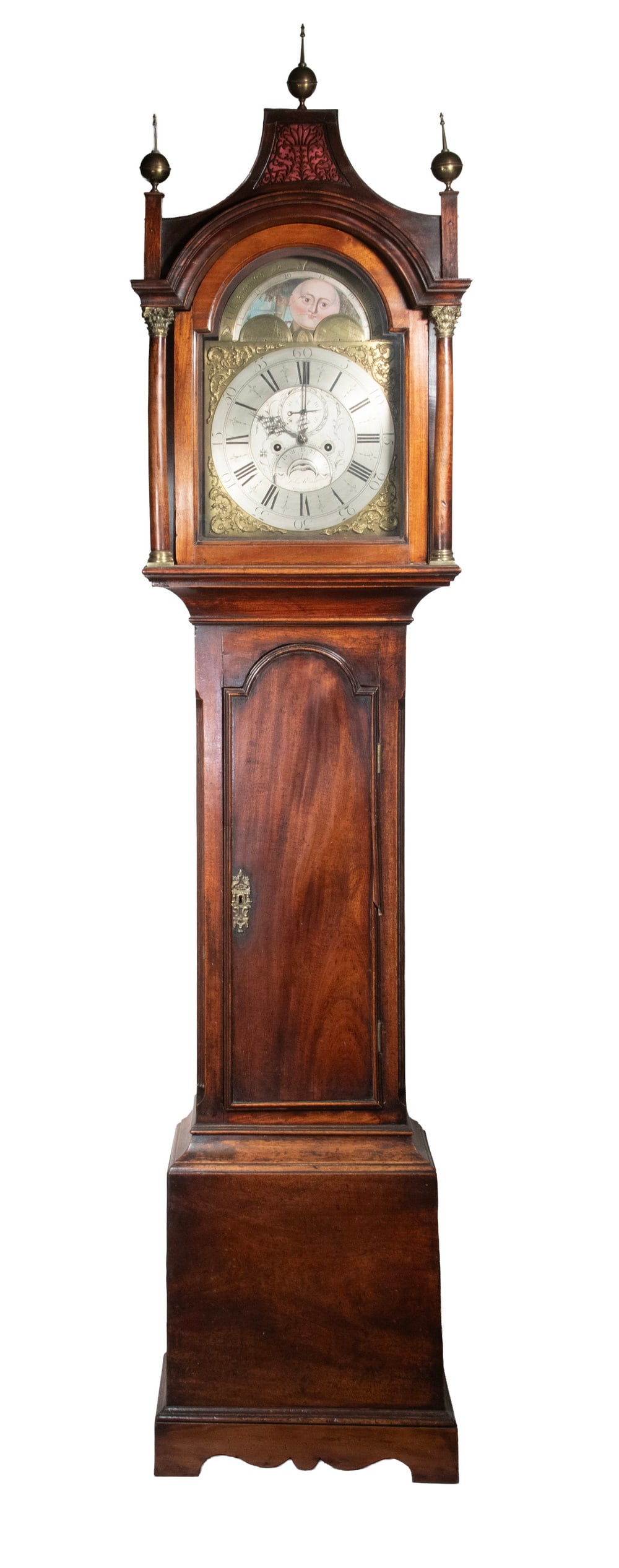 GEORGE III CHINESE CHIPPENDALE TALL CLOCK BY JOHN WATSON (1 of 5)