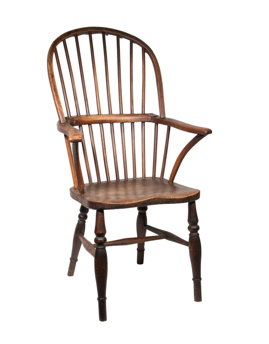 ENGLISH STICKBACK WINDSOR CHAIR (1 of 5)
