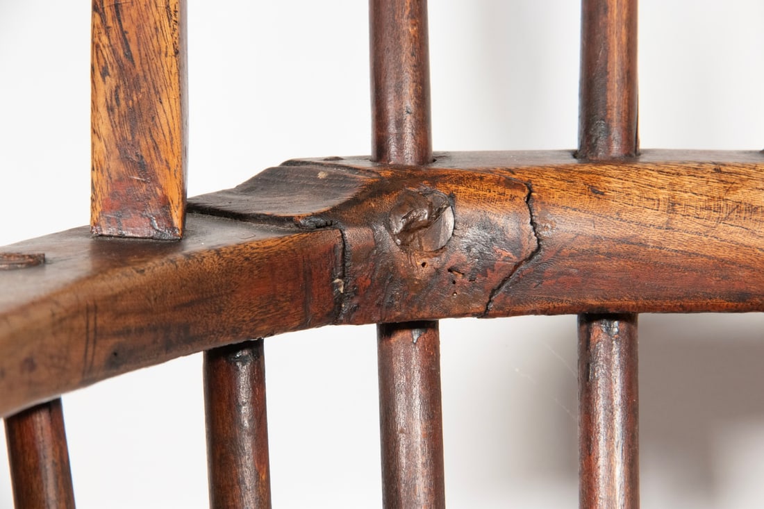 ENGLISH STICKBACK WINDSOR CHAIR - 4
