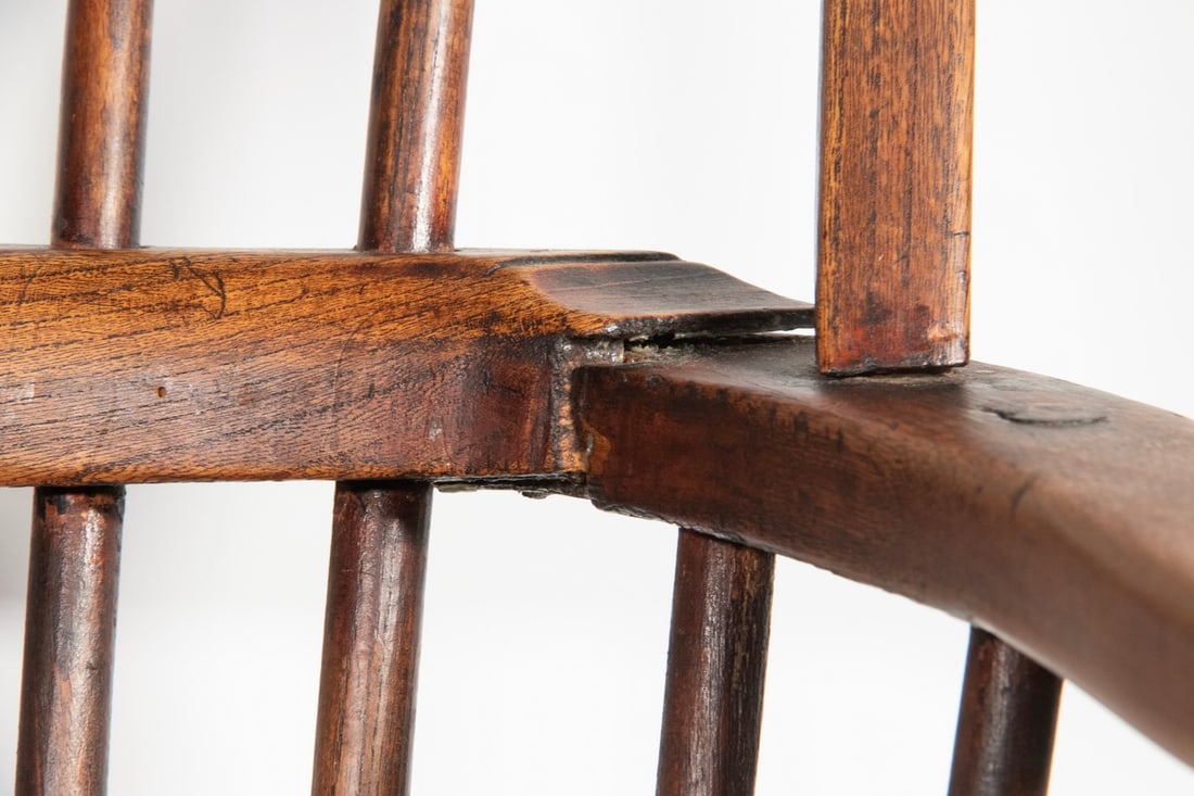 ENGLISH STICKBACK WINDSOR CHAIR - 5