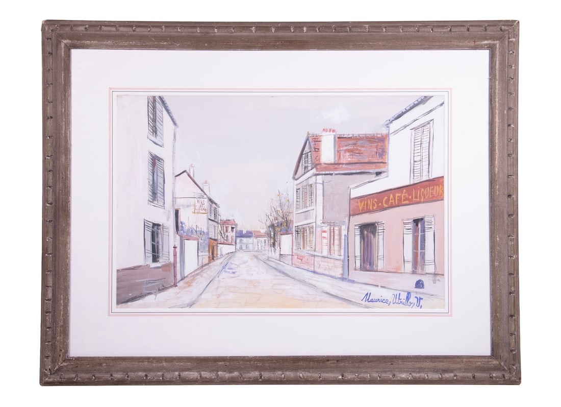 MAURICE (VALADON) UTRILLO (FRANCE, 1883-1955) (1 of 4)