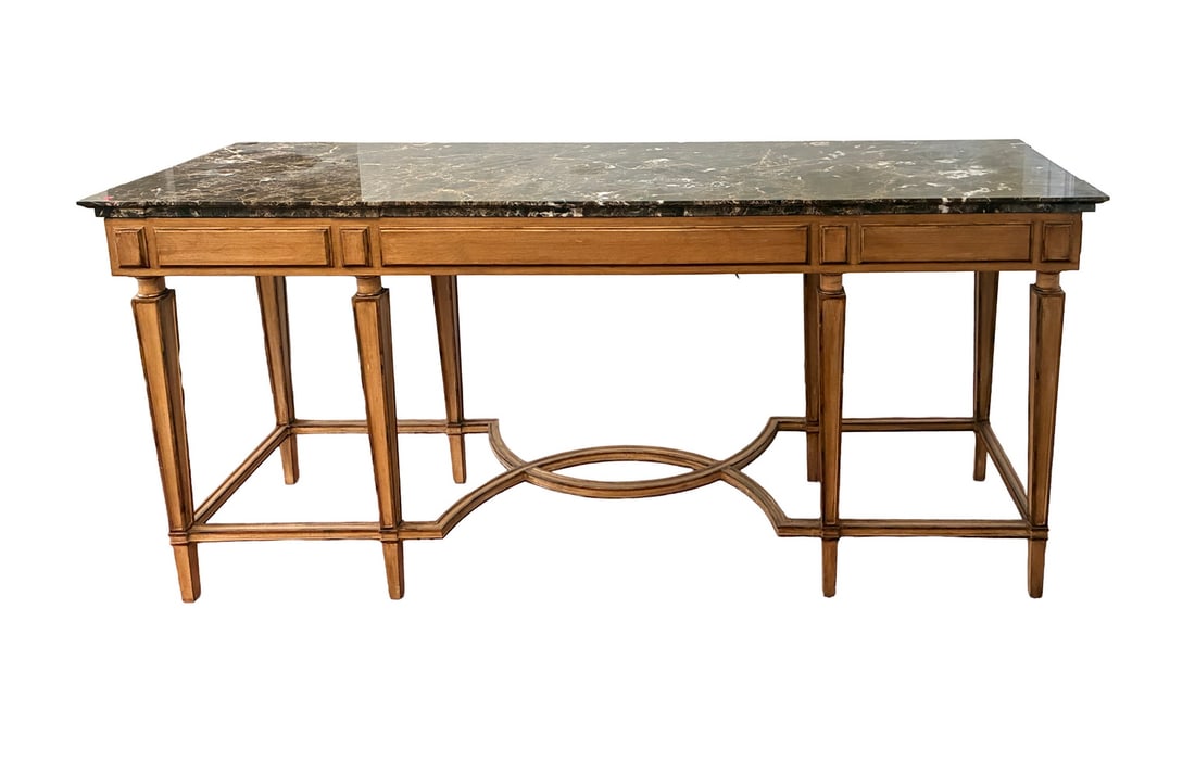 FRENCH MARBLE TOP ENTRY HALL PIER TABLE (1 of 1)