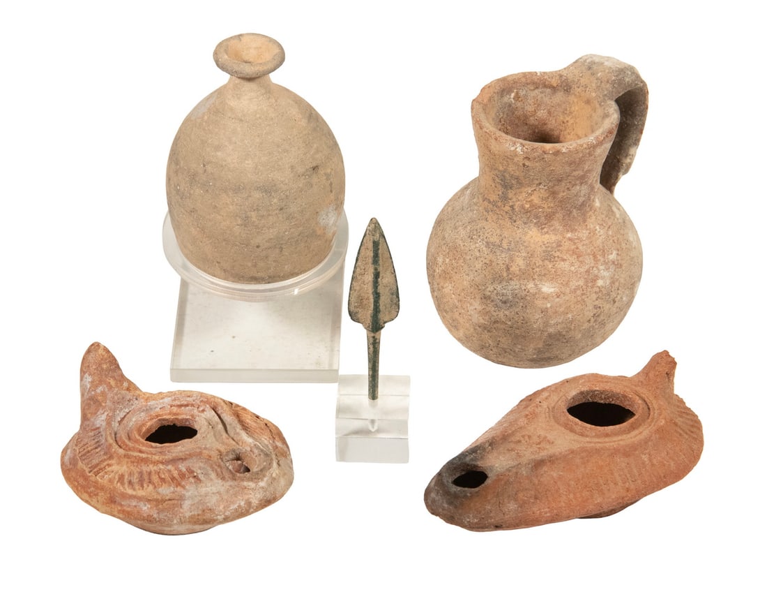 (5 PCS) ANCIENT MIDDLE EASTERN ARTIFACTS (1 of 2)
