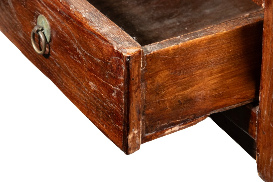 CHINESE QING LOW RECTANGULAR TABLE W/ DRAWER - 2