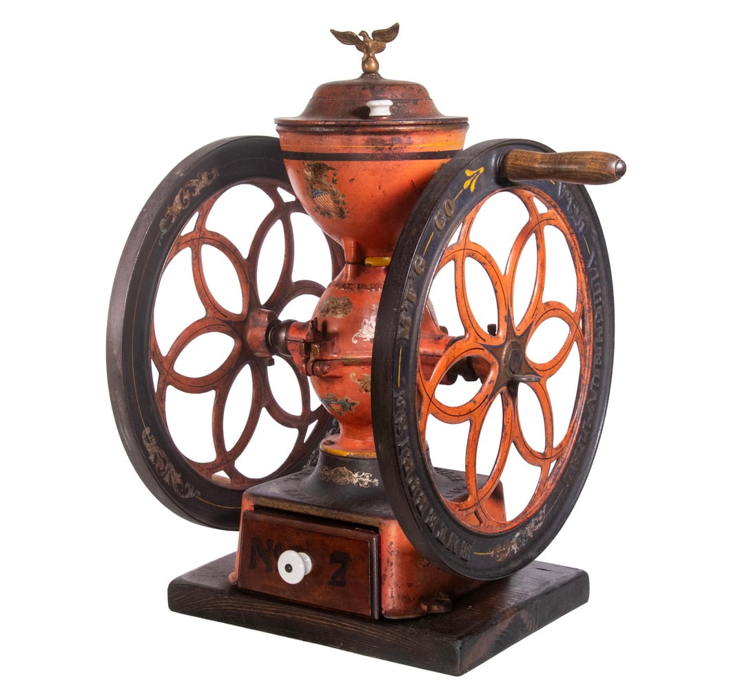 ENTERPRISE MFG. CO. CAST IRON NO. 7 COFFEE GRINDER (1 of 3)