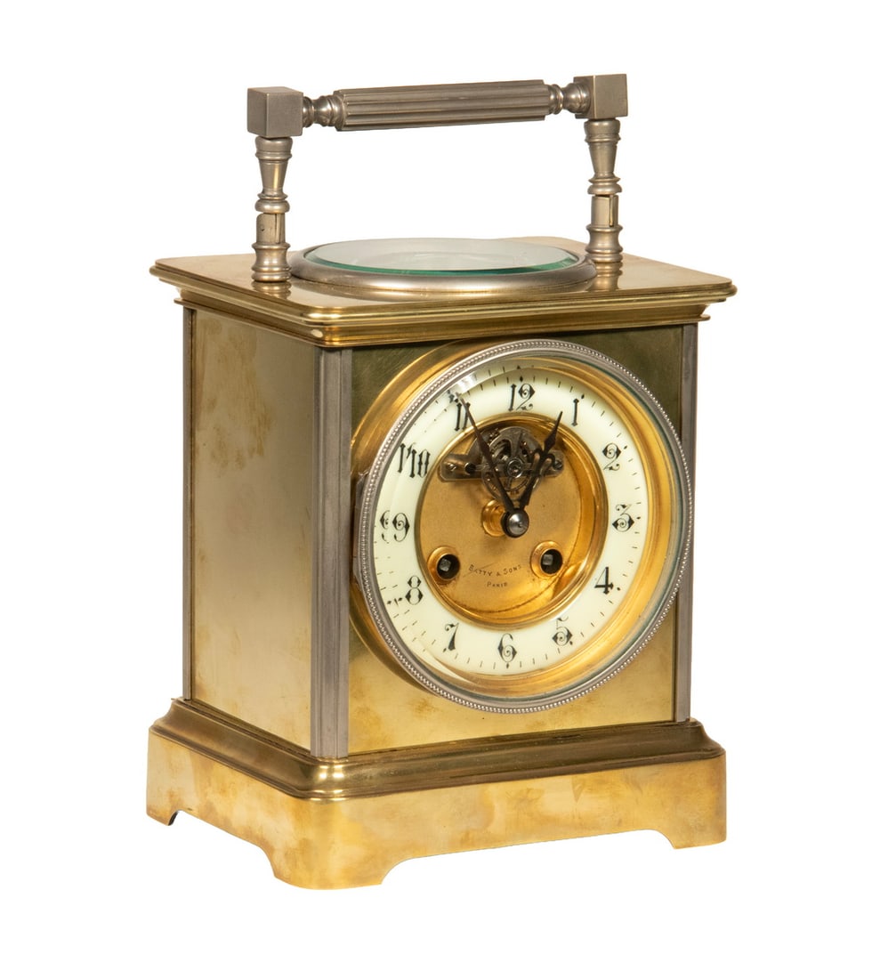 FRENCH COMPENDIUM CARRIAGE CLOCK (1 of 4)