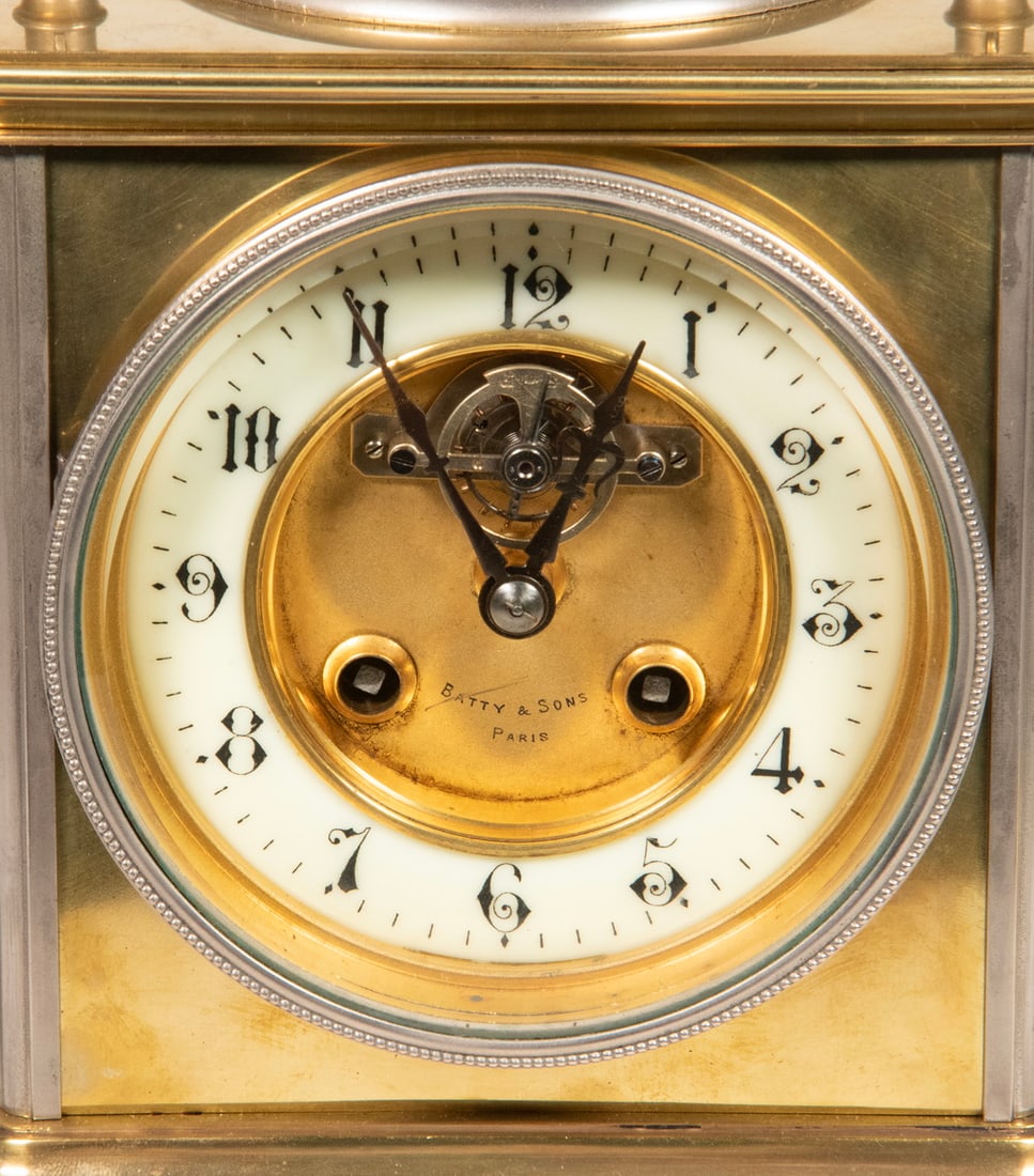 FRENCH COMPENDIUM CARRIAGE CLOCK - 2