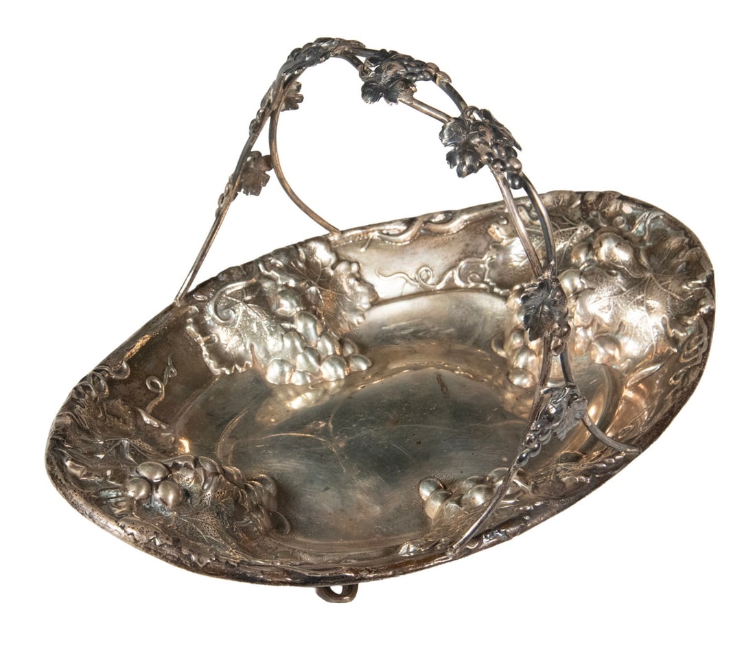 MAUSER STERLING SILVER SERVING BASKET (1 of 3)