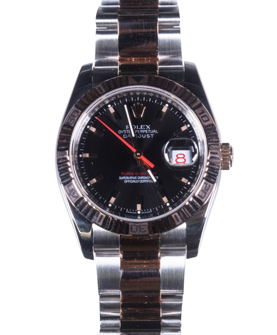 ROLEX DATEJUST TURN-O-GRAPH WRISTWATCH (1 of 3)