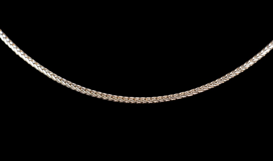 ITALIAN 14K YELLOW GOLD WHEAT CHAIN NECKLACE (1 of 2)