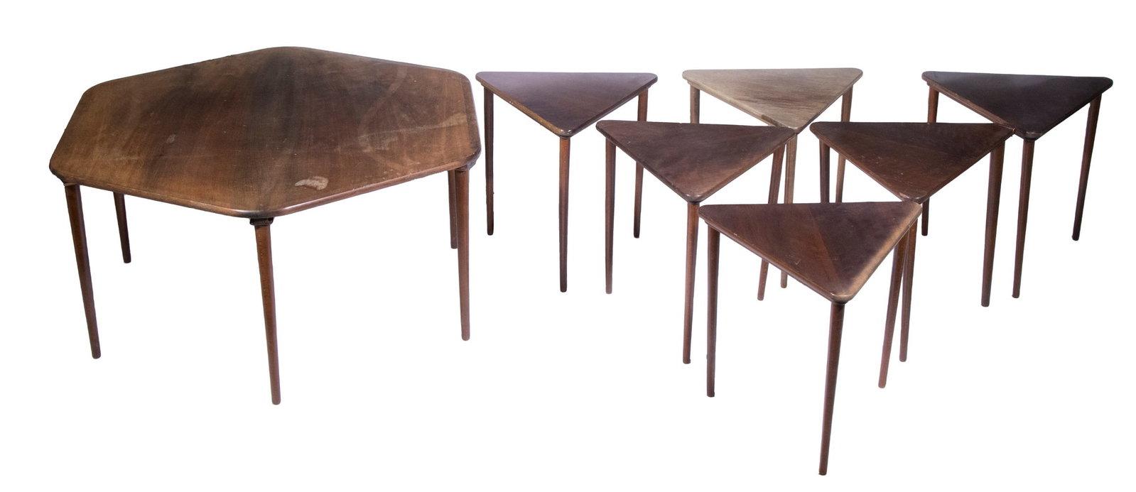 COFFEE TABLE & (6) SIDE TABLES (1 of 6)