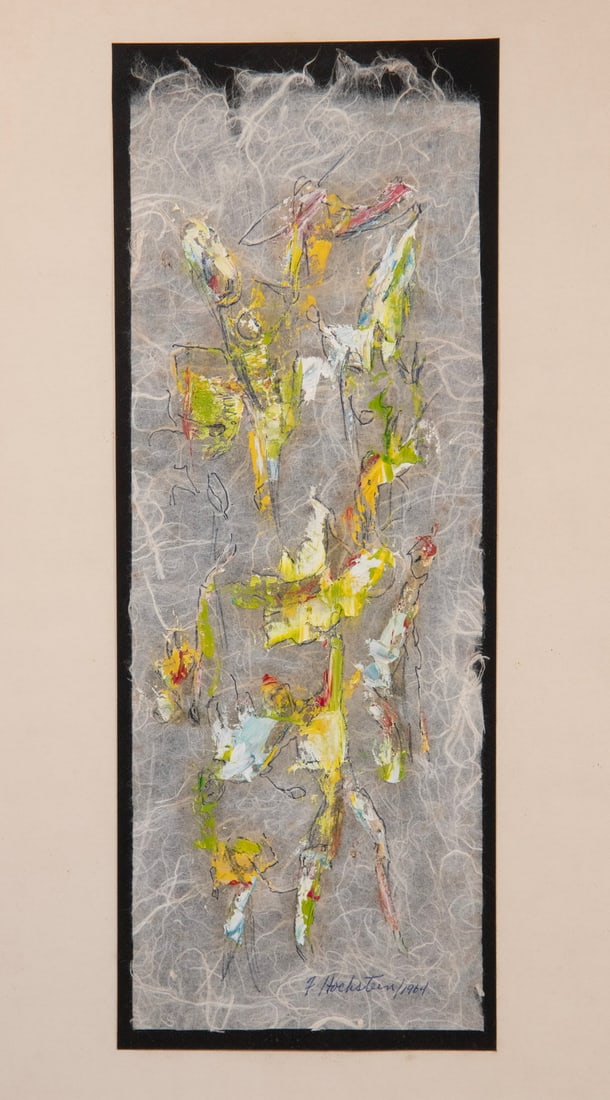F. HOCHSTEIN (BERKELEY), ABSTRACT FIGURAL COMPOSITION, 1964 - 2