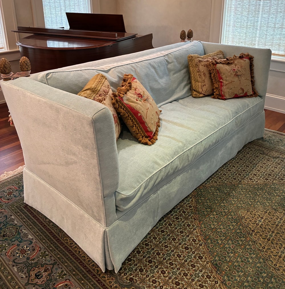 CONVERTIBLE TUXEDO SOFA (1 of 1)