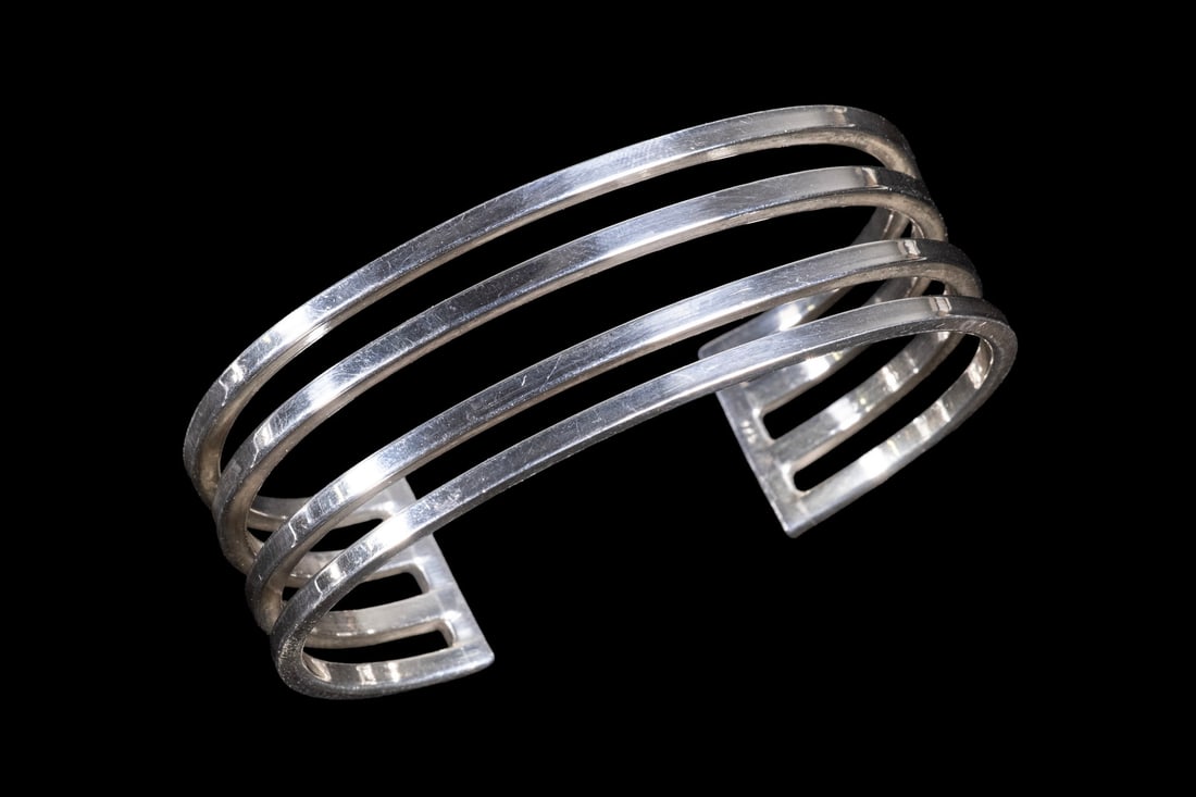 STERLING SILVER CUFF BRACELET (1 of 1)