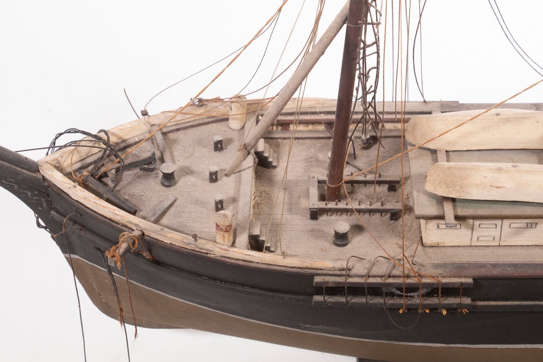 LATE 19TH C. SHIP MODEL - 2