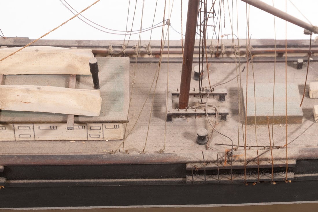 LATE 19TH C. SHIP MODEL - 3